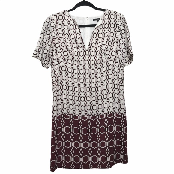 Retro Patterned Dress - Picture 1 of 6